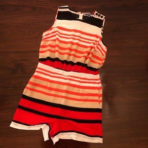Peter Som Striped Romper